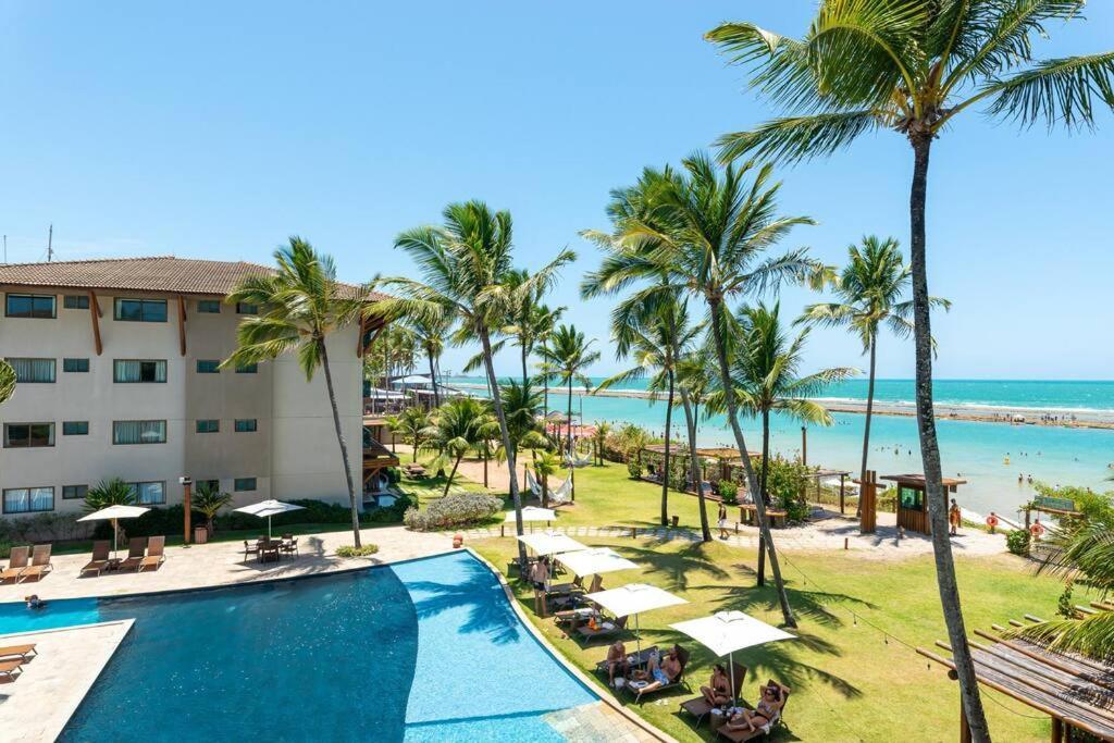 Flat Vista Mar No La Fleur Polinesia - Muro Alto - Porto De Galinhas Cupe 외부 사진