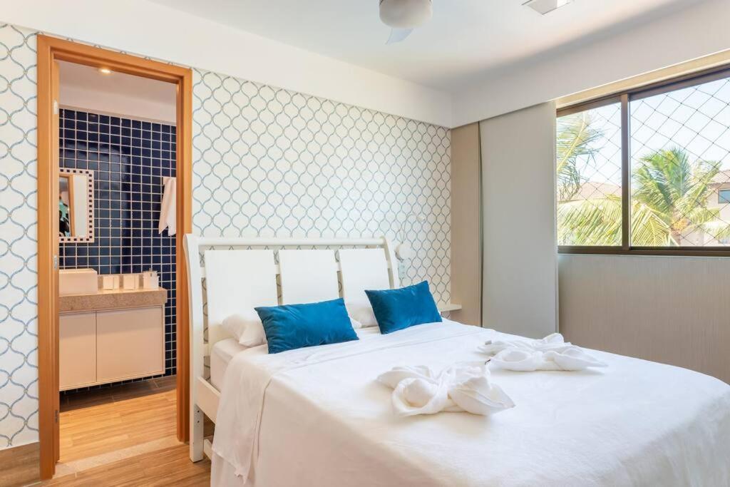 Flat Vista Mar No La Fleur Polinesia - Muro Alto - Porto De Galinhas Cupe 외부 사진
