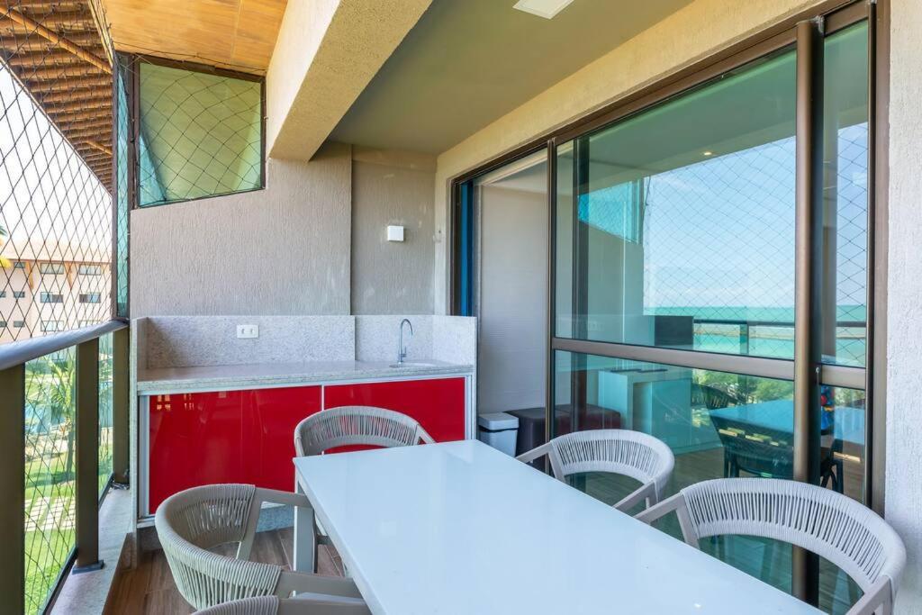 Flat Vista Mar No La Fleur Polinesia - Muro Alto - Porto De Galinhas Cupe 외부 사진